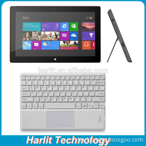 Ultra Slim Bluetooth Keyboard With Touchpad For Tablet PC Laptop Desktop Computer Bluetooth Keyboard With Mouse Trackpad